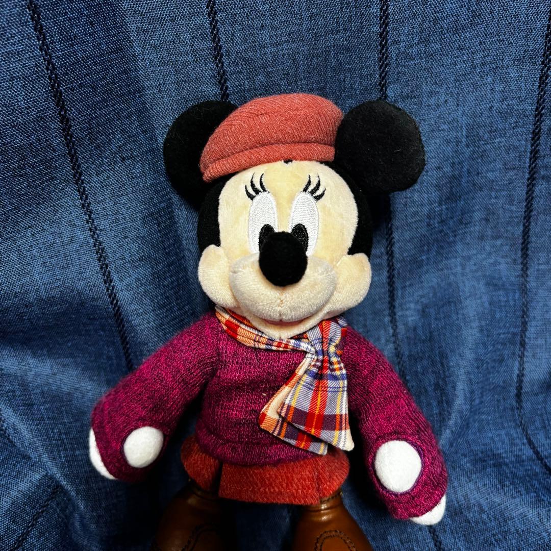 ディズニー　ミニー　スタイルスタジオ　夏　秋　ぬいぐるみバッジ　ミニスタ