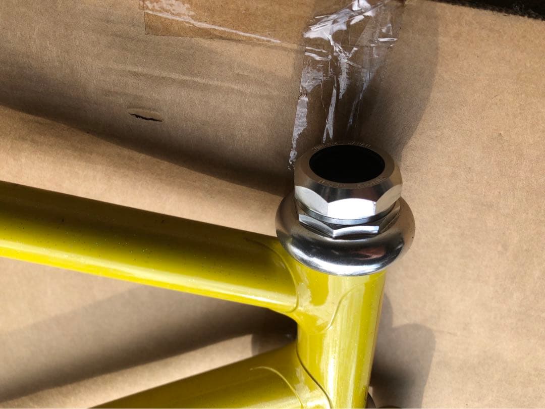 Vogue イエロー ピストフレーム 510mm