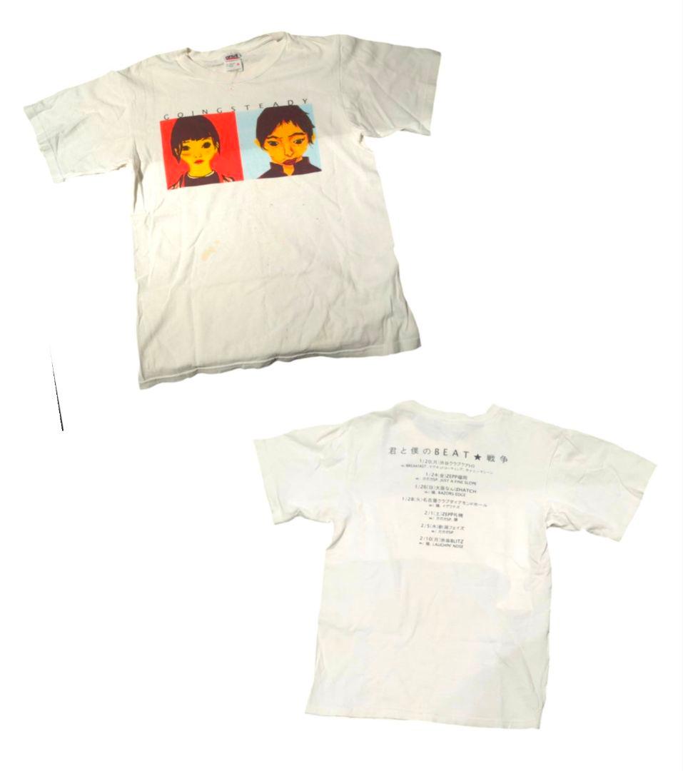 ゴイステツアーT GOING STEADY Tシャツ 黒 anvil 白 セット