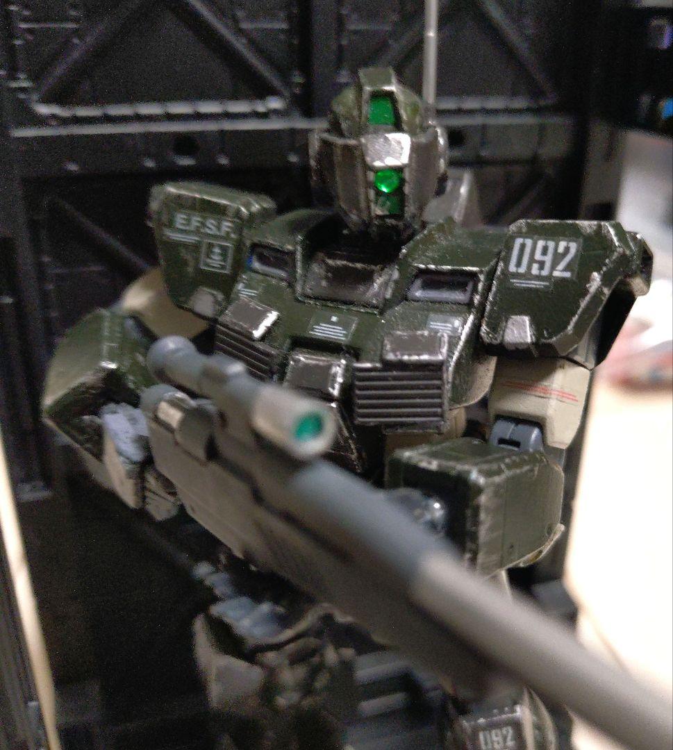 〚塗装完成品〛1/144 RGM-79SP 　ジムスナイパーⅡ（密林仕様）