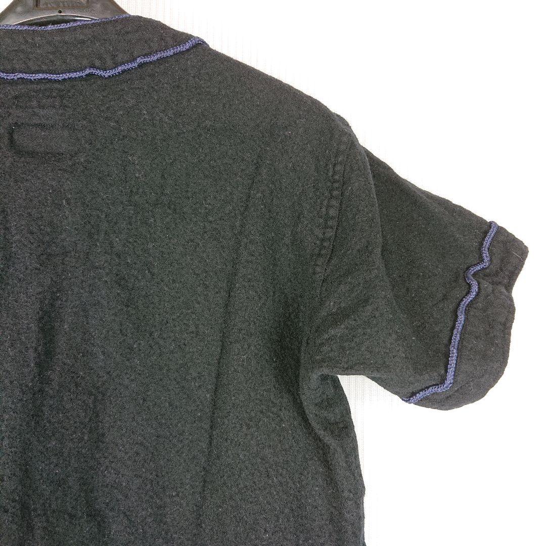 a810 エンジニアドガーメンツ× ビームス ウール ベースボールシャツ