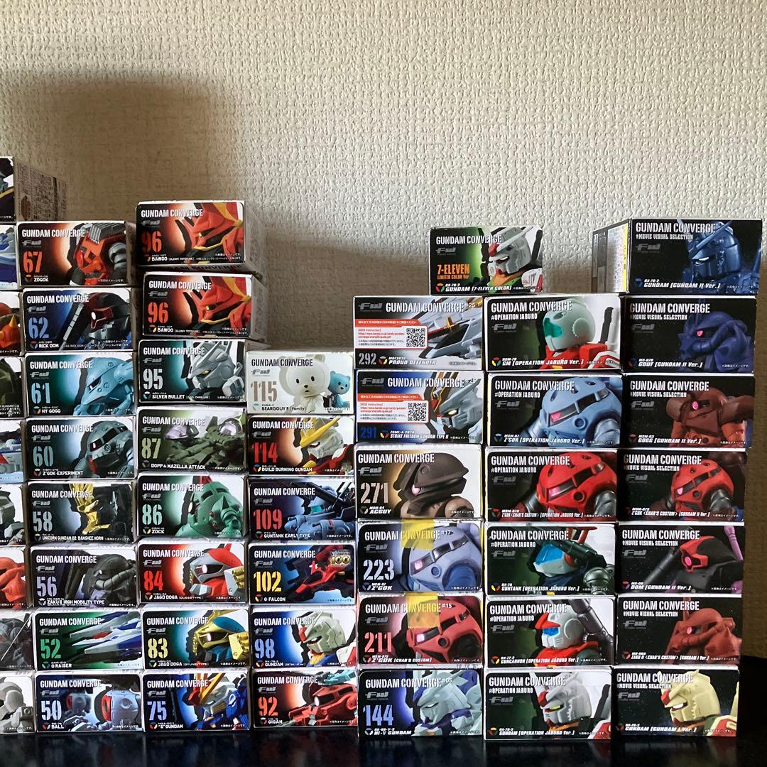 GUNDAM CONVERGE 55個set/超レア　希少品