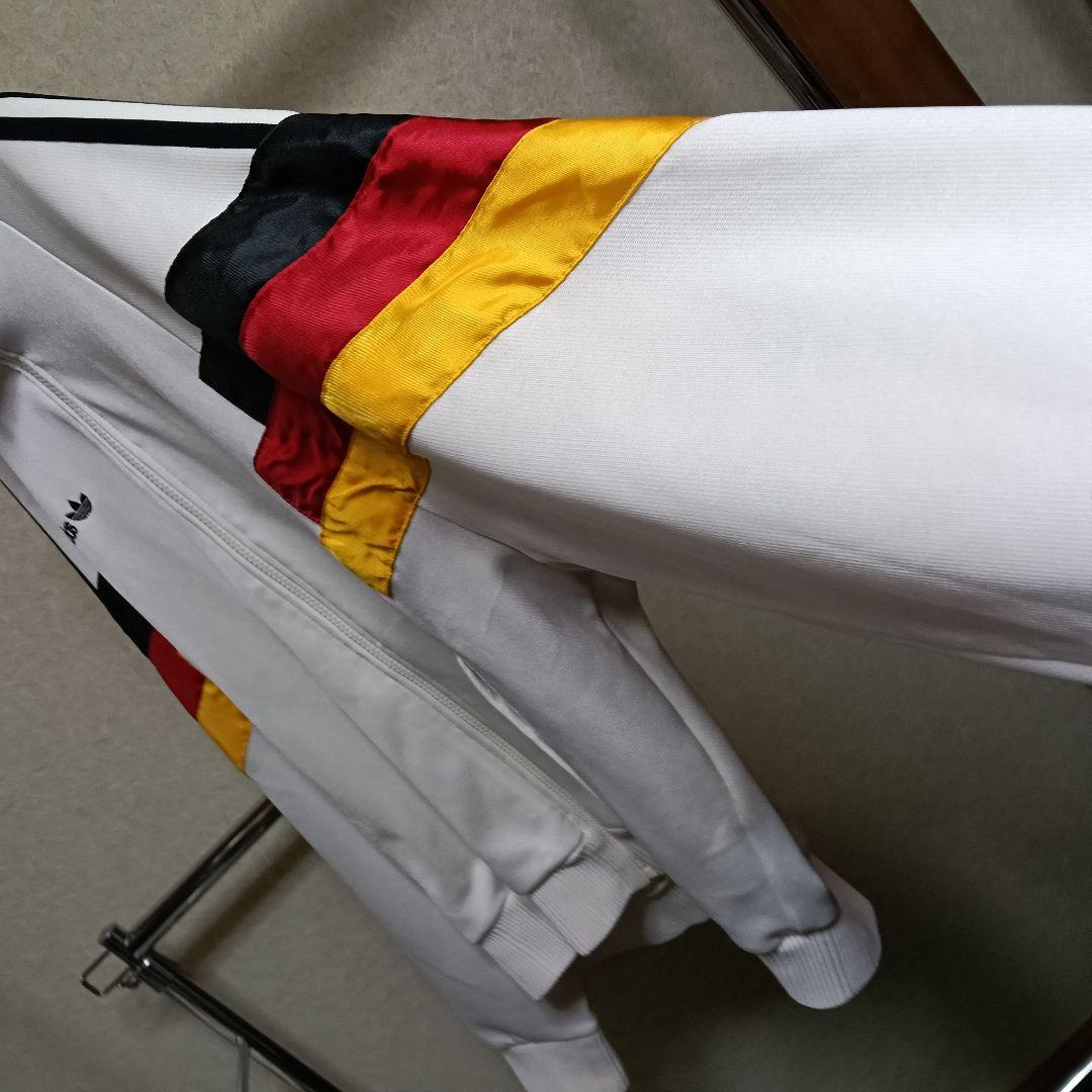 90s! アディダス デサント ドイツ代表 短丈トラックトップ　O