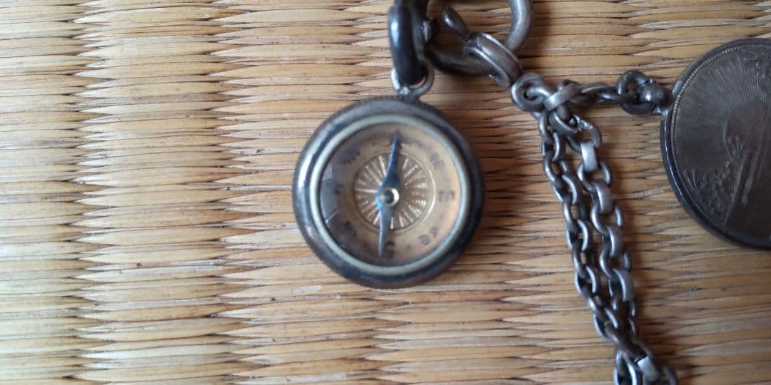 outdoor cafe　明治37〜38年　征露記念　純銀チェーンメダル