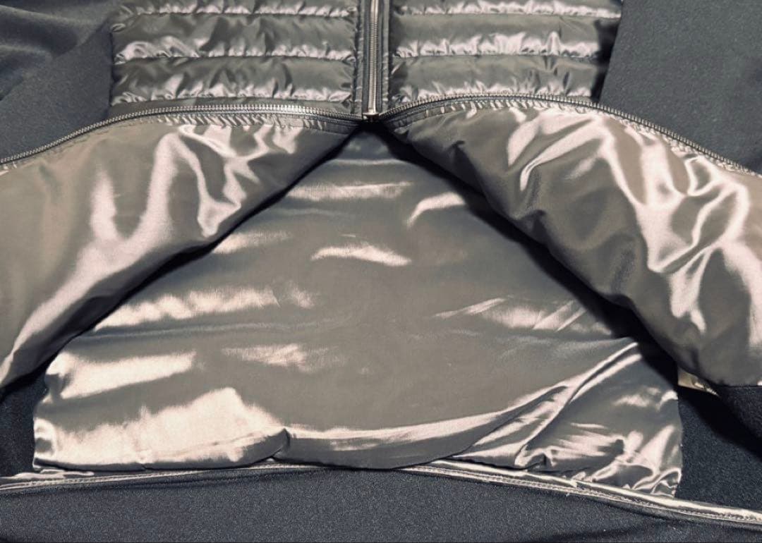 マスターバニーポリエステルリップストップダウンブルゾン(黒)サイズ5