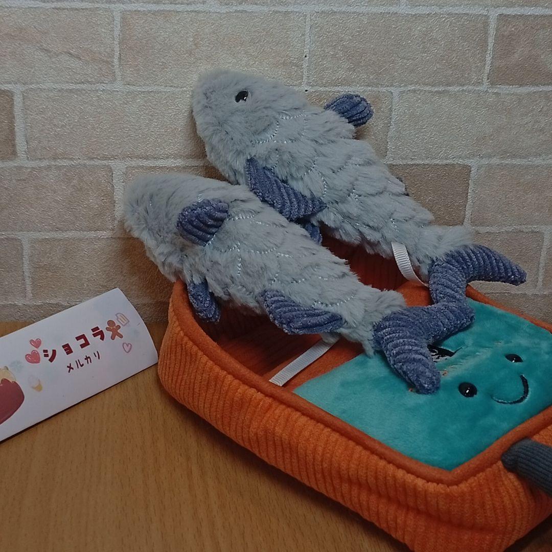  sardine tin オイルサーディン 魚 缶詰 ぬいぐるみ