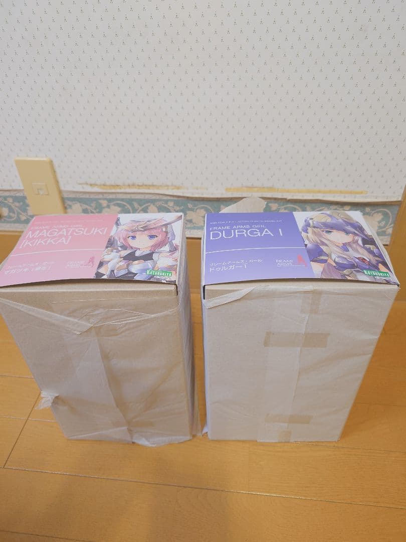 【新品】コトブキヤ フレームアームズガール マガツキ「橘花」、ドゥルガーIセット