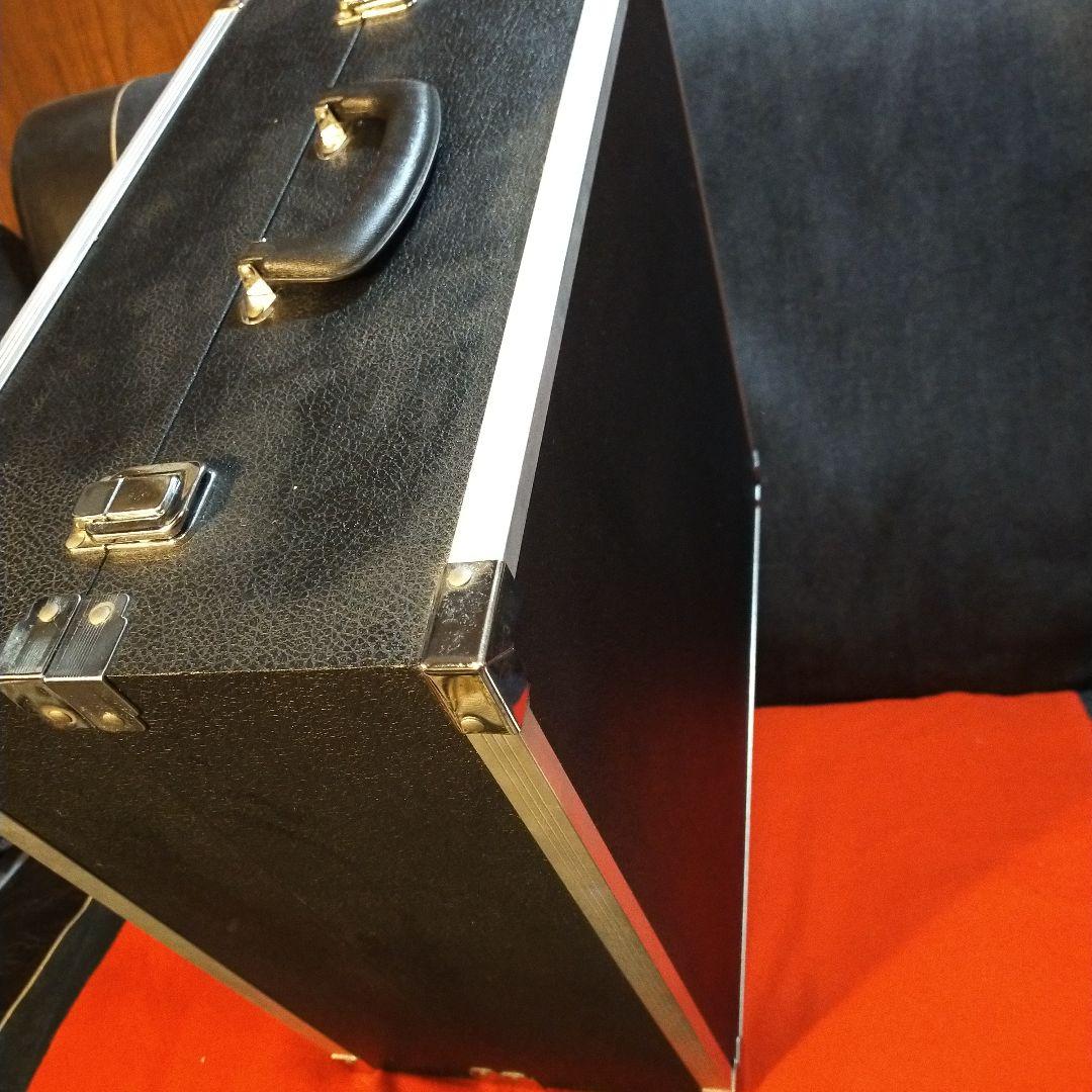 TOMBO アコーディオン レッド 純正ケース付き