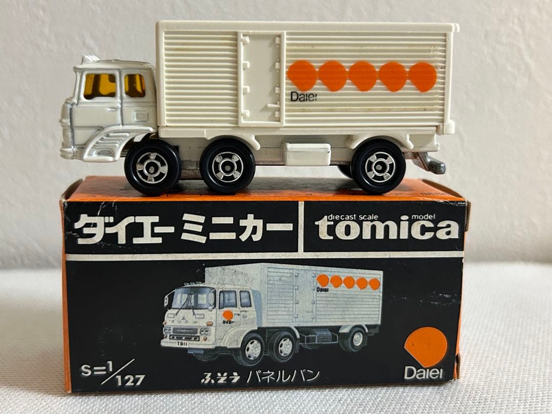 トミカ 日本製 ダイエー特注 ふそうパネルバン