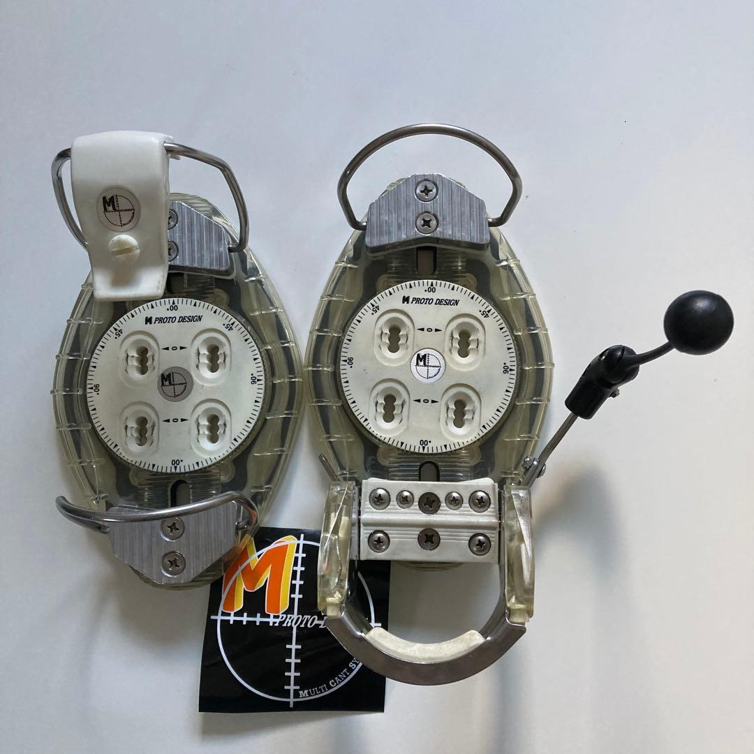 M−プロトデザイン アルペン スノーボード ステップイン バイン