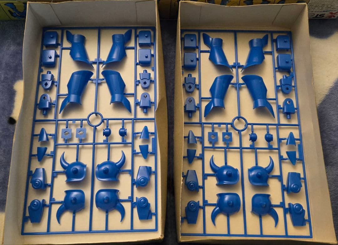 【未組立★ジャンク扱】1/100 ドム(2箱)&グフ(2箱) 旧キット4箱セット