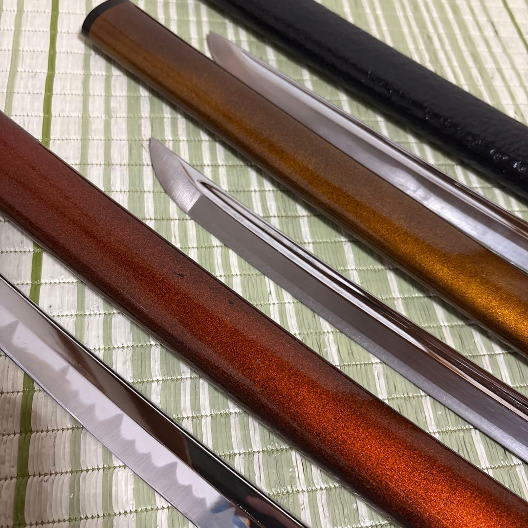 模造刀　模擬刀　小柄　武士　侍　伝統工芸　剣　ソード　太刀　　鍔　3本セット