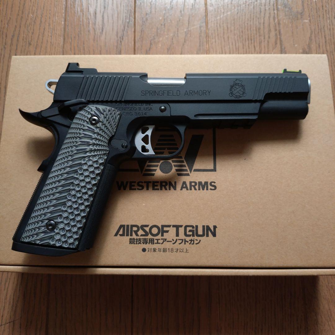 ウエスタンアームズ　エリートオペレーター　G10グリップ　haru伍長。