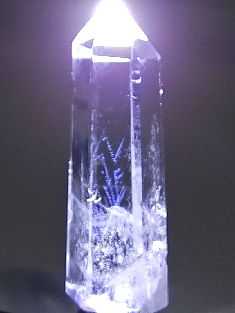 パワーストーン　エンジェルラダー入りクォーツ　ポイント　132g　No.165