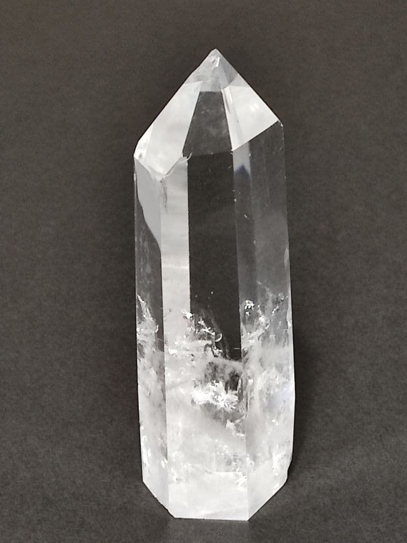 パワーストーン　エンジェルラダー入りクォーツ　ポイント　132g　No.165