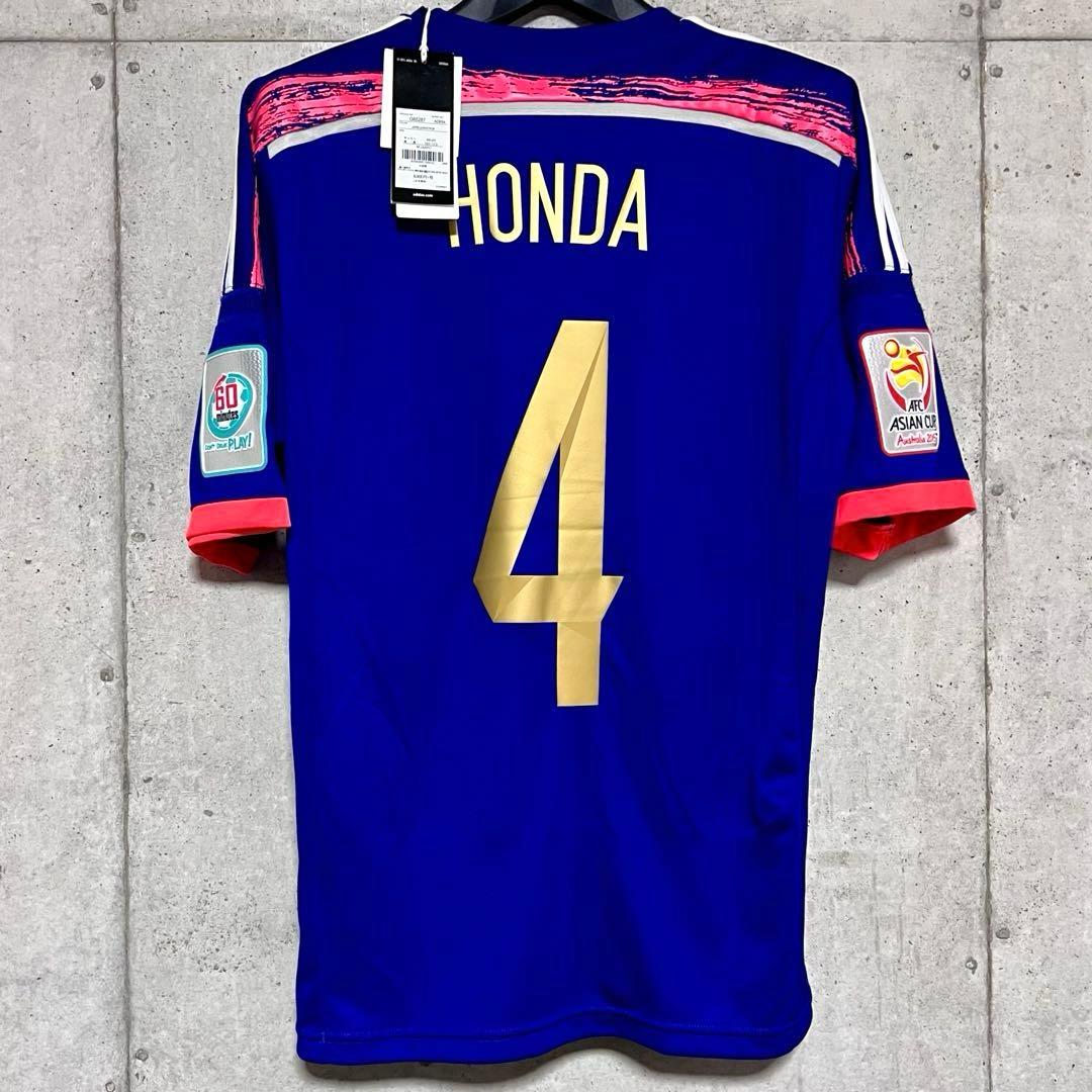 【新品/タグ付き】2015アジア杯仕様 日本代表 ♯4 本田圭佑【Mサイズ】