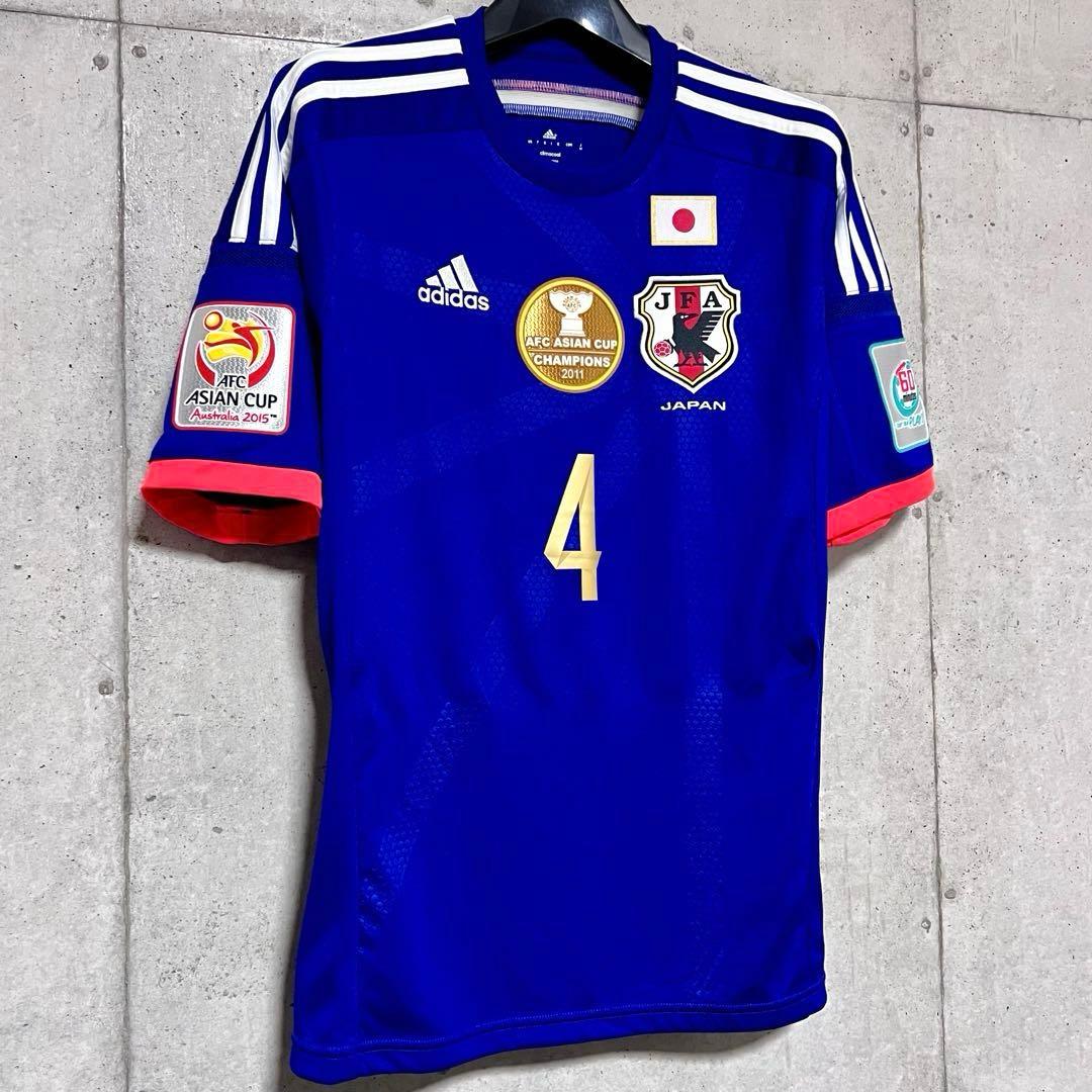 【新品/タグ付き】2015アジア杯仕様 日本代表 ♯4 本田圭佑【Mサイズ】