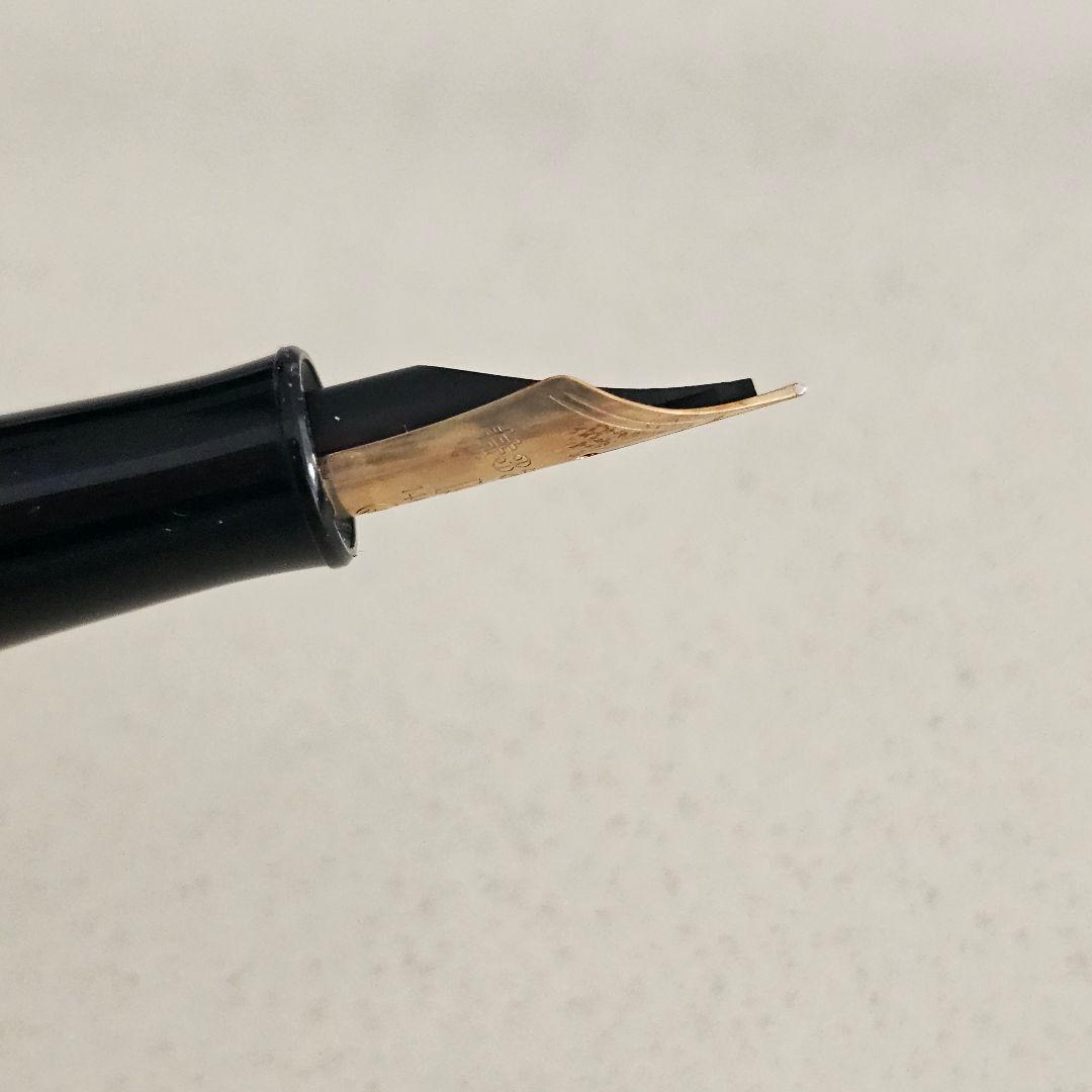 PLATINUM プラチナ万年筆 ♯3776 ギャザード 14K②