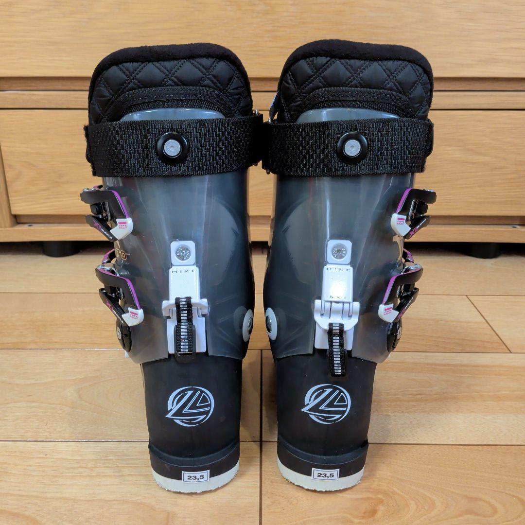 LANGE 女性用スキーブーツ ブラック 23.5cm