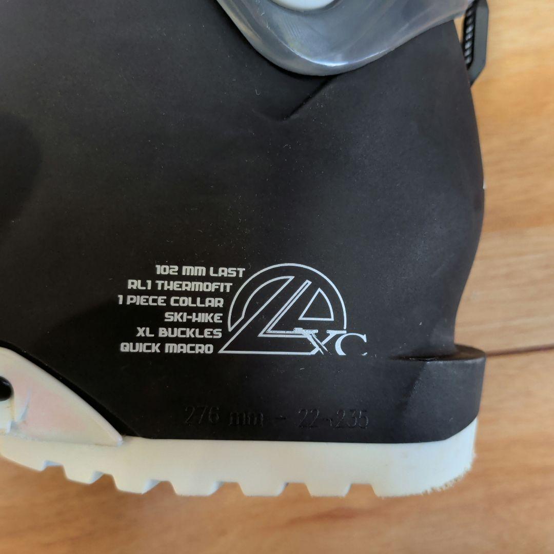 LANGE 女性用スキーブーツ ブラック 23.5cm