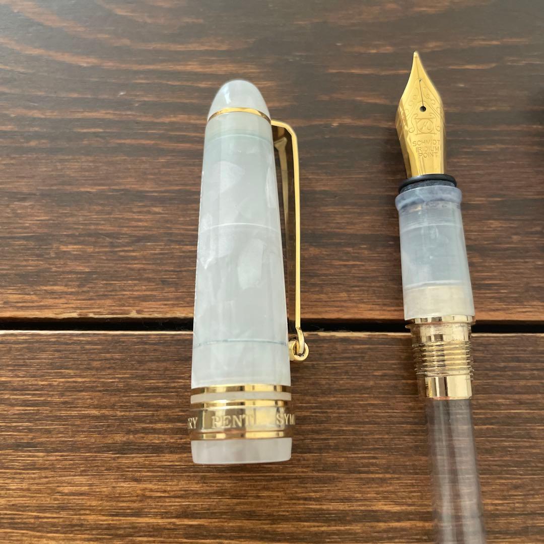 万年筆　Pent〈ペント〉 万年筆 シンフォニー デリカート 純粋(Pure)
