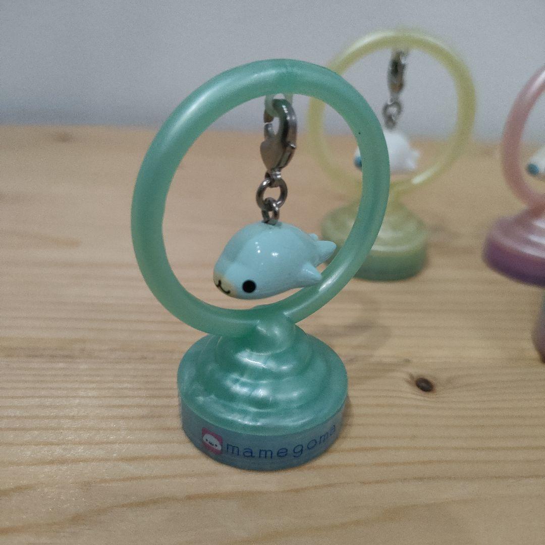 サンエックス　まめゴマ　マスコット付きスタンプ