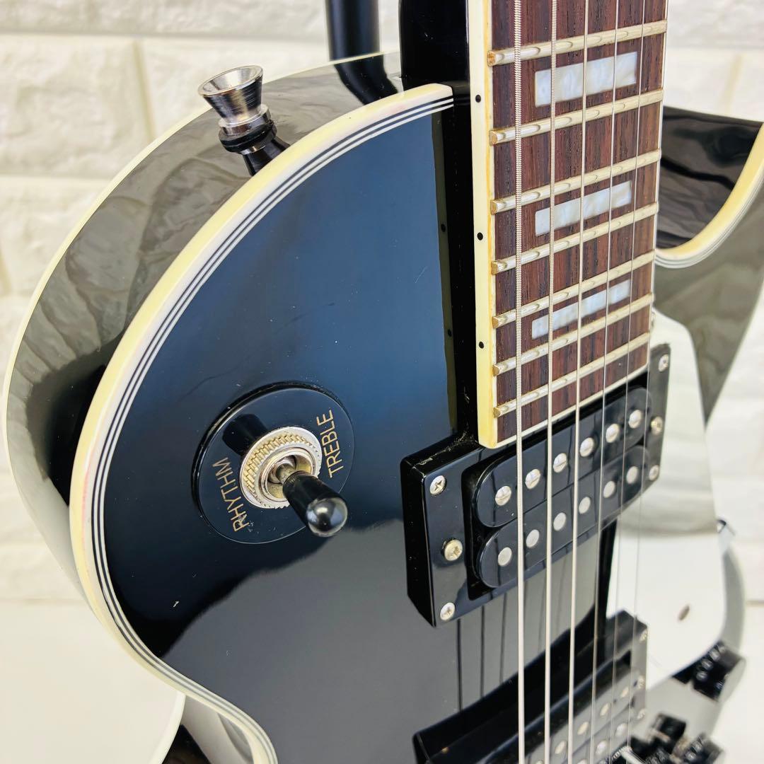 G.I.G レスポール カスタムタイプ ブラック ミラーピックガード