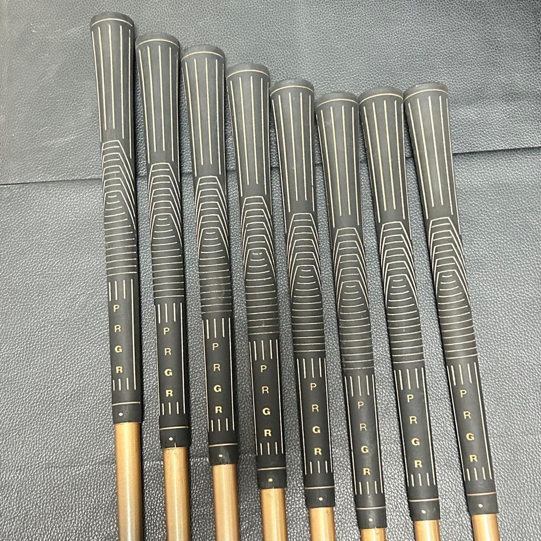 プロギア THE DATA 750 チタン アイアン 8本セット 定価37万