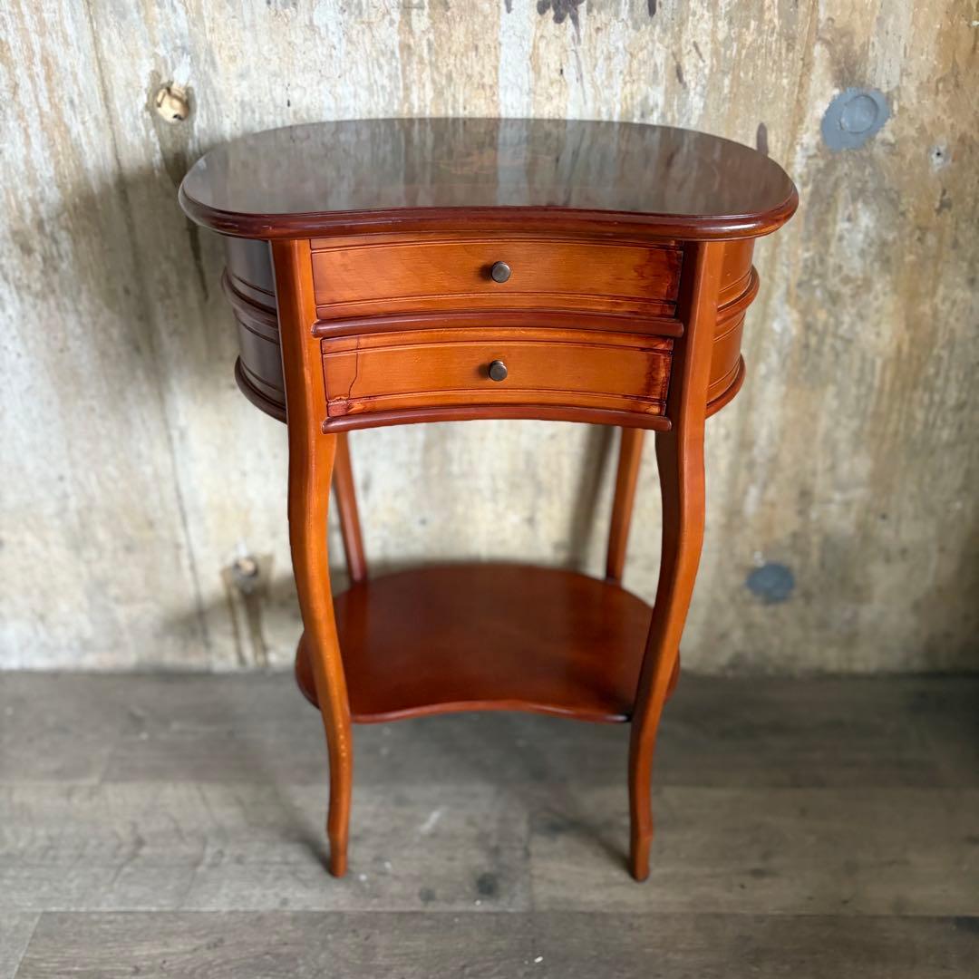 イタリア　猫脚コンソールテーブル　サイドテーブル　訳あり