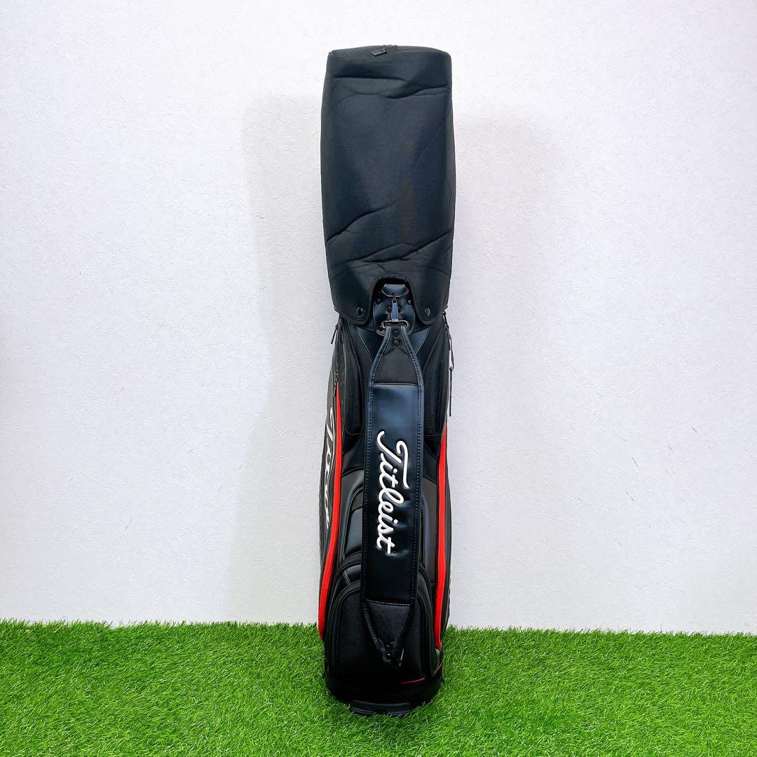 Titleist タイトリスト　キャディバッグ　ジェットブラック　ミドルサイズ