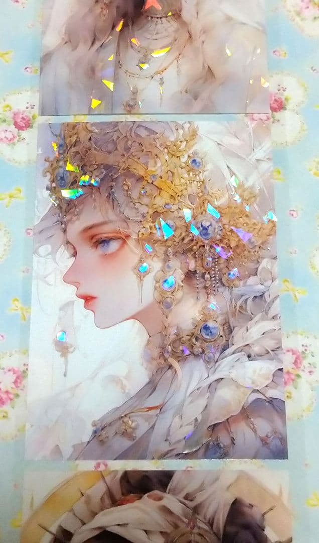 廃盤品✩J835＃旧约(贝壳光)听风芥尘切り売り海外人物女の子AIマステ