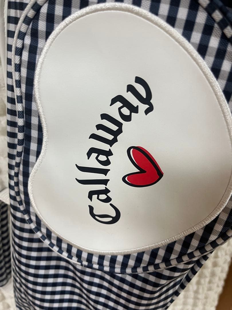 【大人気完売モデル❣️】ラブキャロウェイ ゴルフ クラブケース　ギンガムチェック