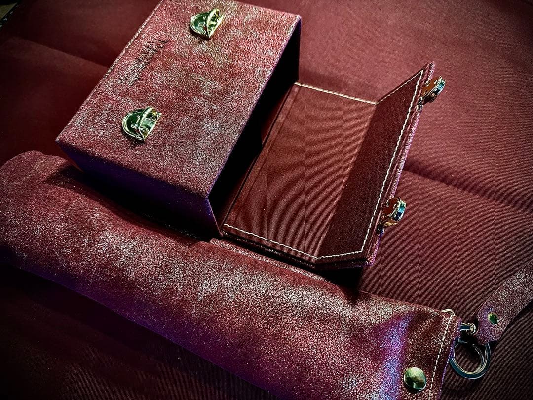 2月SALE品！Pvt.Workshop 極CL 本革　デッキケース　ハーフ