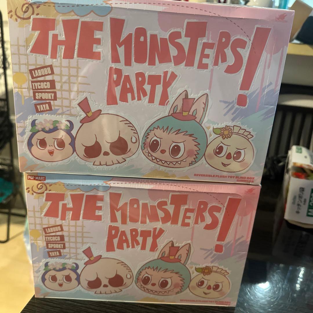 THE MONSTERS Party シリーズ リバーシブルぬいぐるみ2ボックス