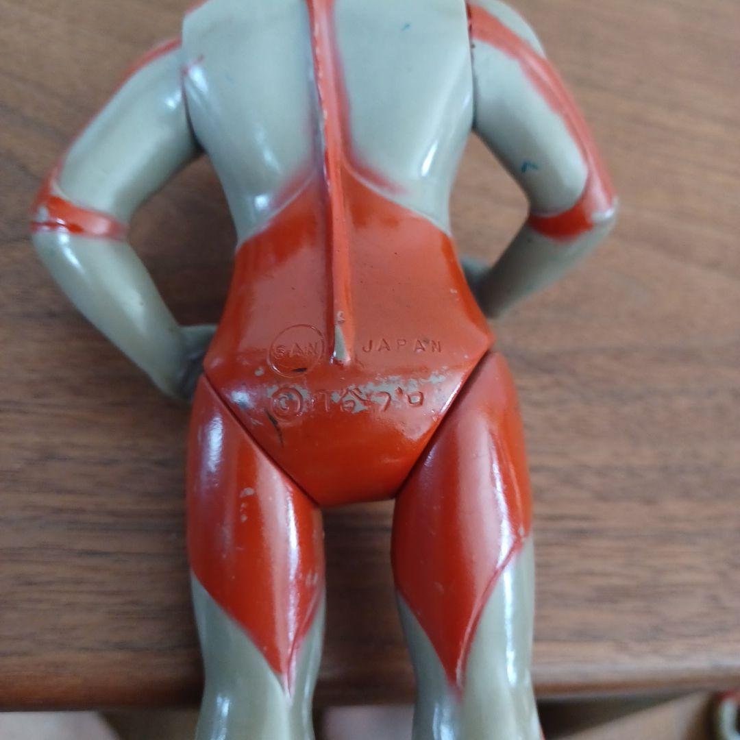 当時ものマルサン製「ウルトラマン」スタンダードサイズの希少ソフビフィギュア