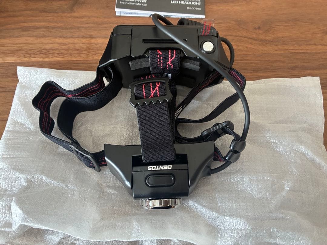 【新品未使用】ジェントス　ヘッドライト　500ルーメン