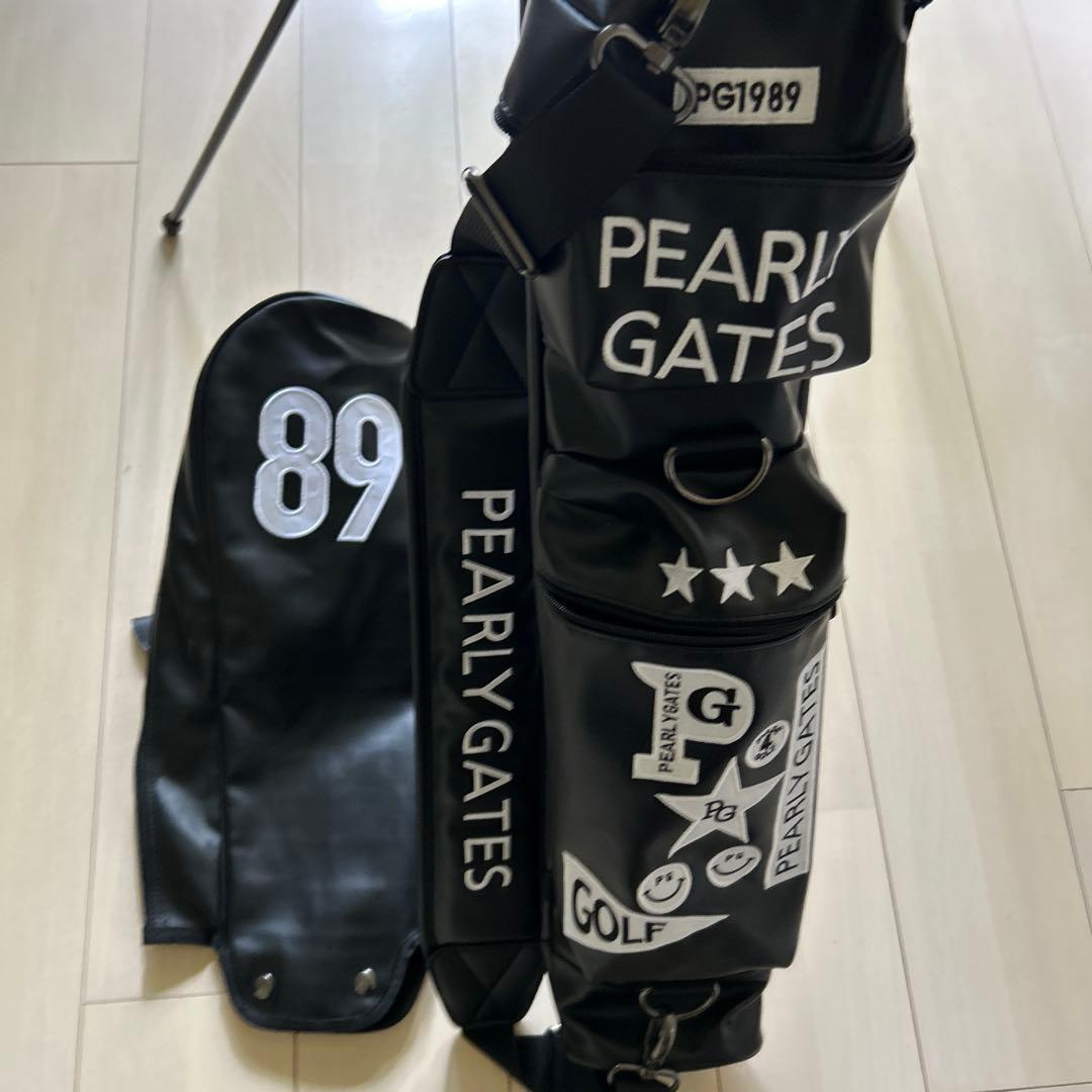 PEARLY GATES ブラック　パーリーゲイツ　セルフスタンドバック