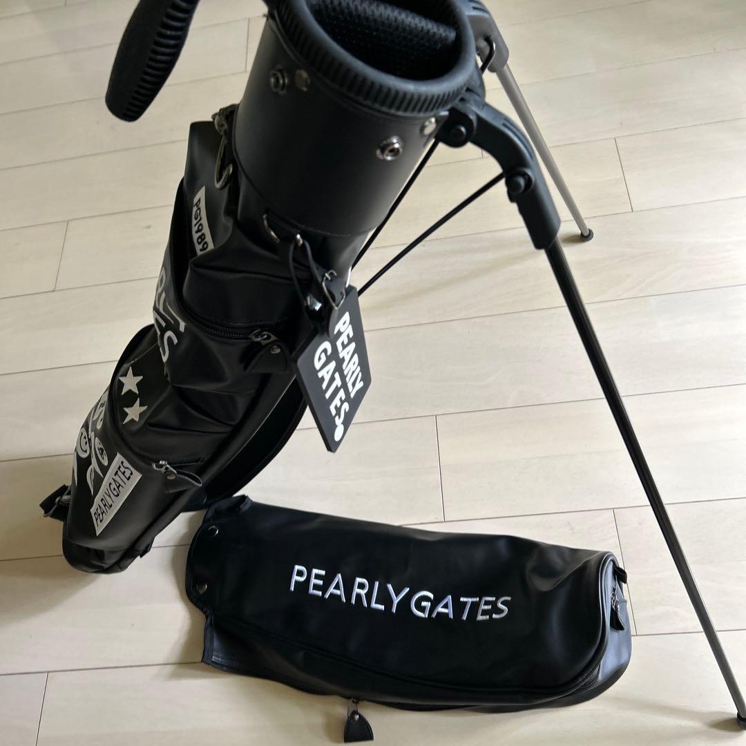 PEARLY GATES ブラック　パーリーゲイツ　セルフスタンドバック