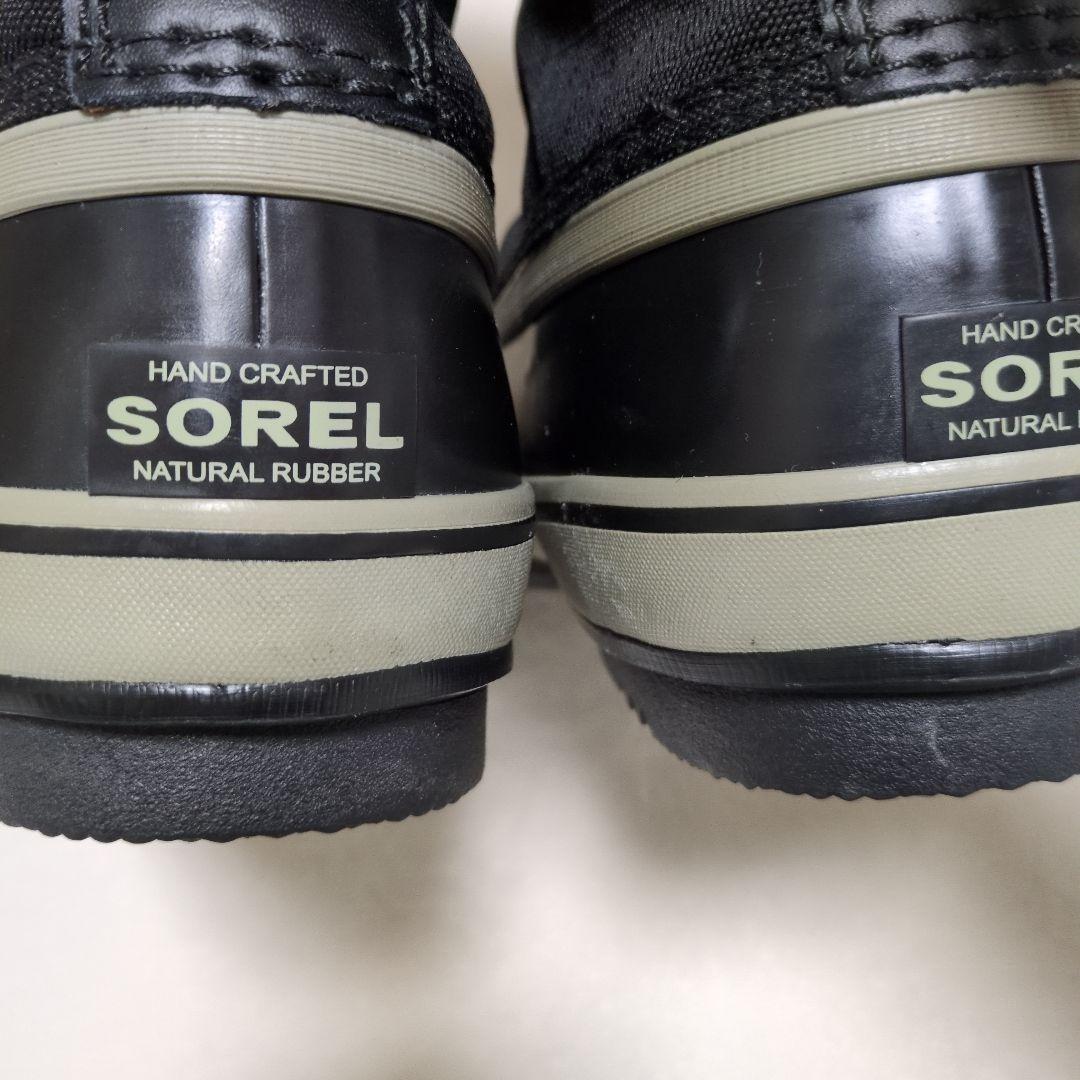 SOREL ソレル 29cm スノーブーツ 雪靴 黒 ブラック 防水