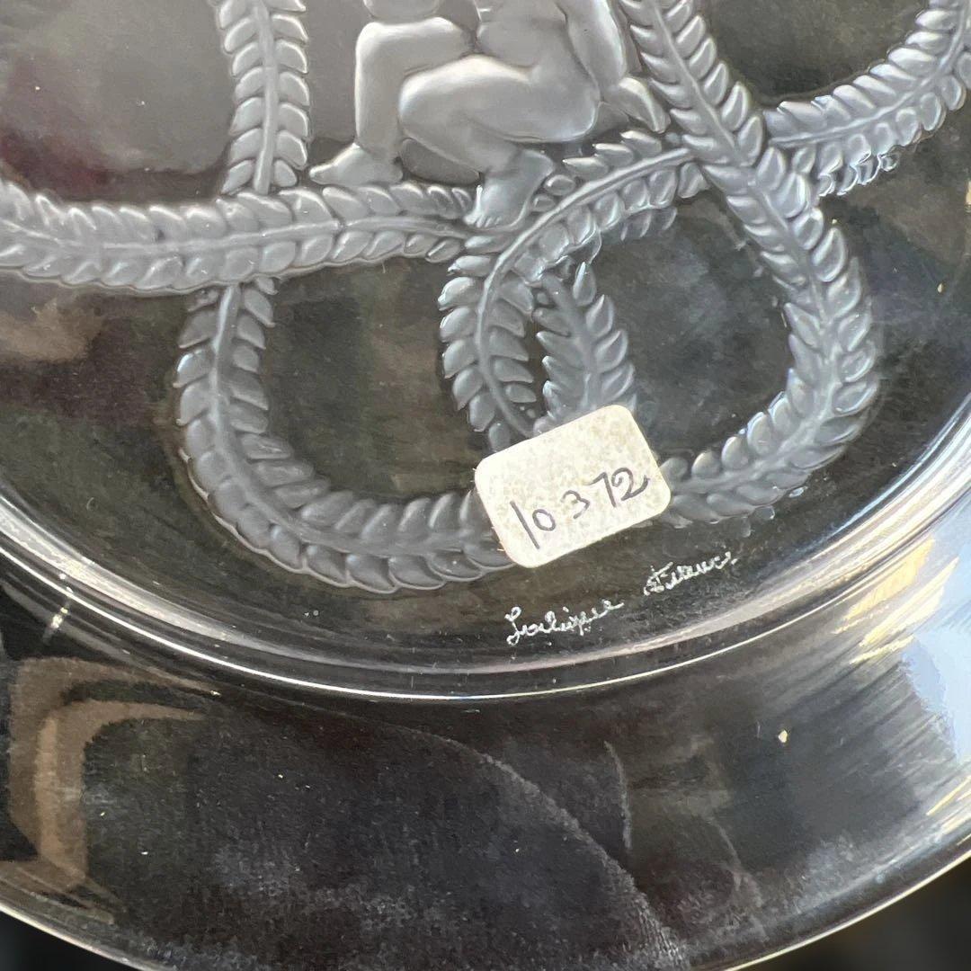 ルネ・ラリック　クリスタルガラス皿　6/6