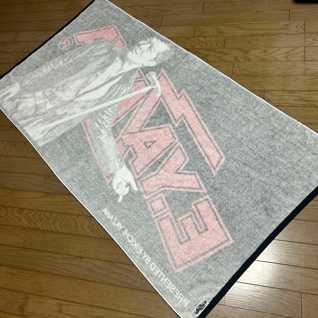 矢沢永吉　革ジャンシルエットスペシャルビーチタオル☆15日までの出品です！