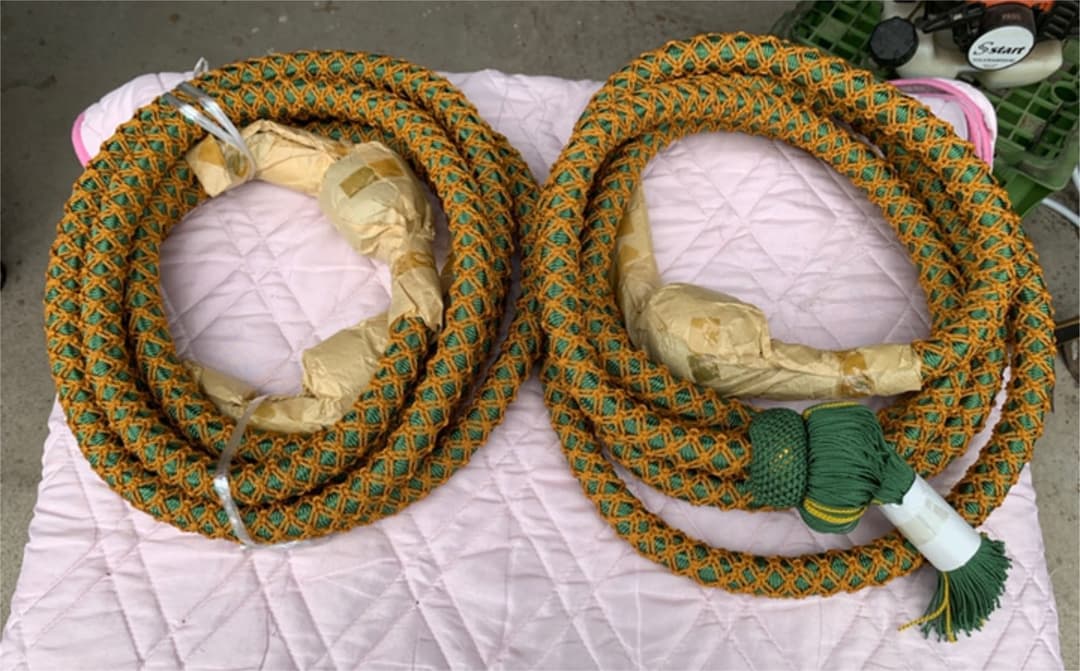 網掛け飾り紐(子供神輿、1尺1寸用)2本1組