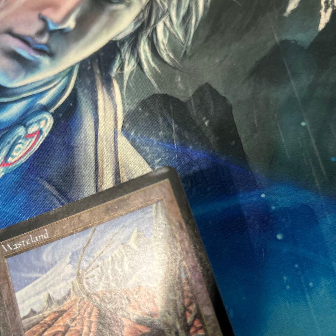 mtg 旧枠 初版 foil 不毛の大地/Wasteland 英語 en その1