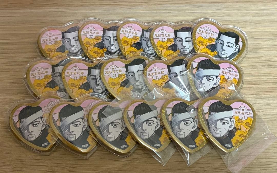 ゴールデンカムイ　尾形百之助　愛です缶バッジ