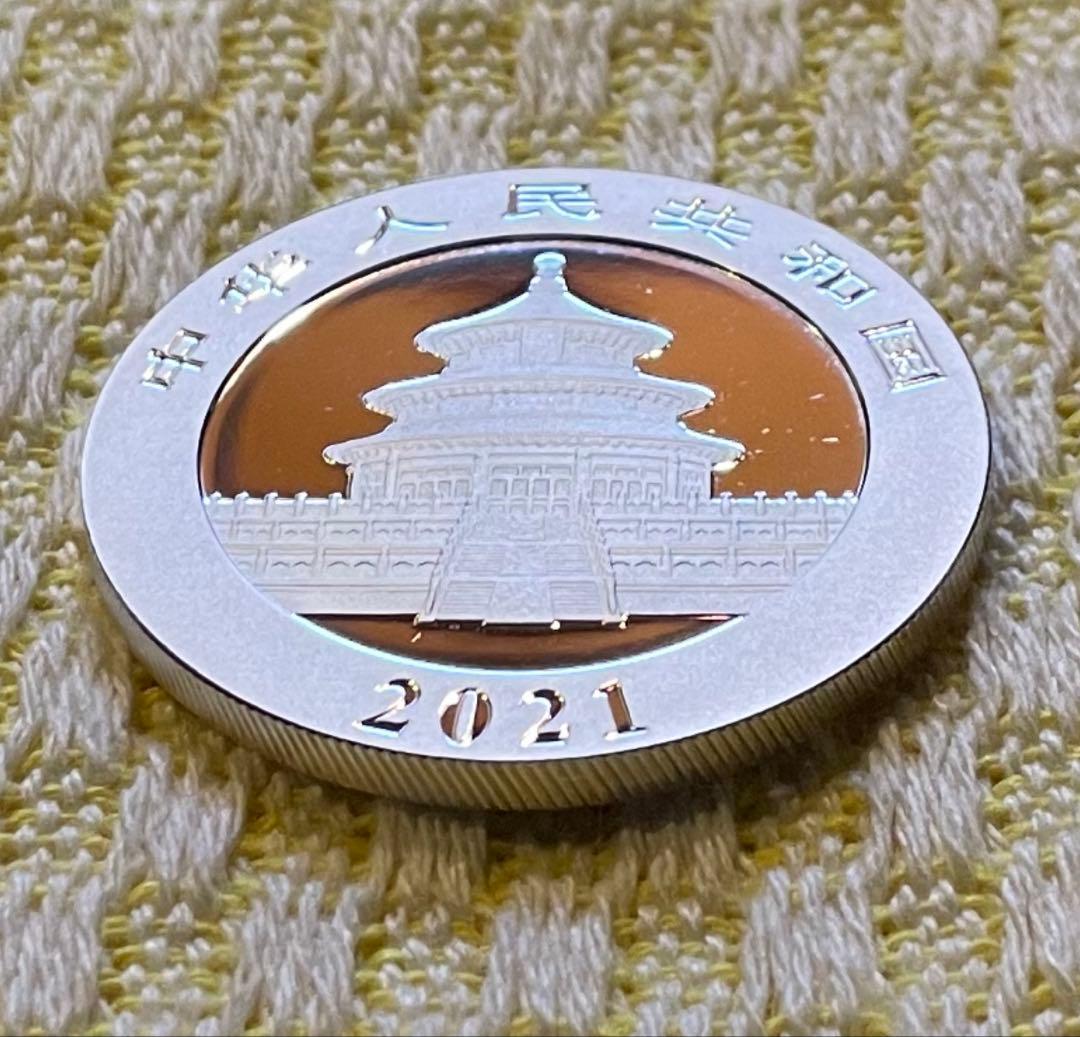 2021年 純銀 パンダ銀貨 30g 中国 10元 シルバー