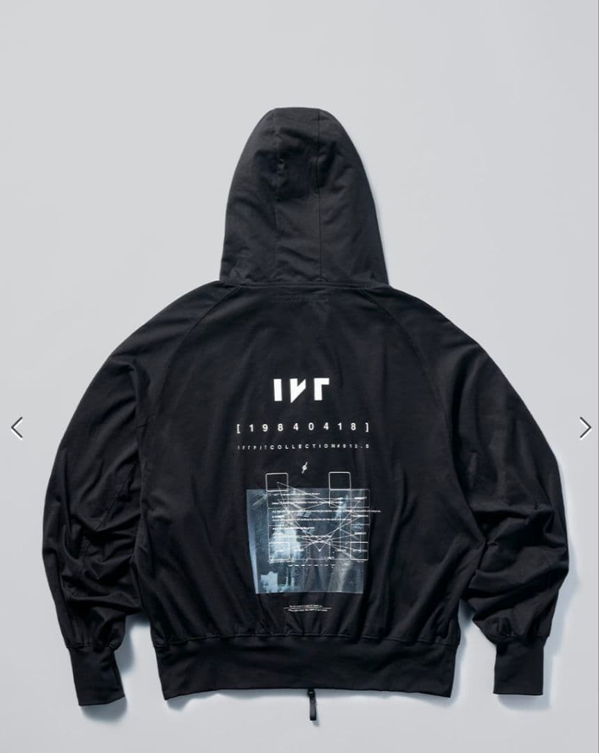 アイケーイー BOMBER HOODIE #013.5 BLACK size1