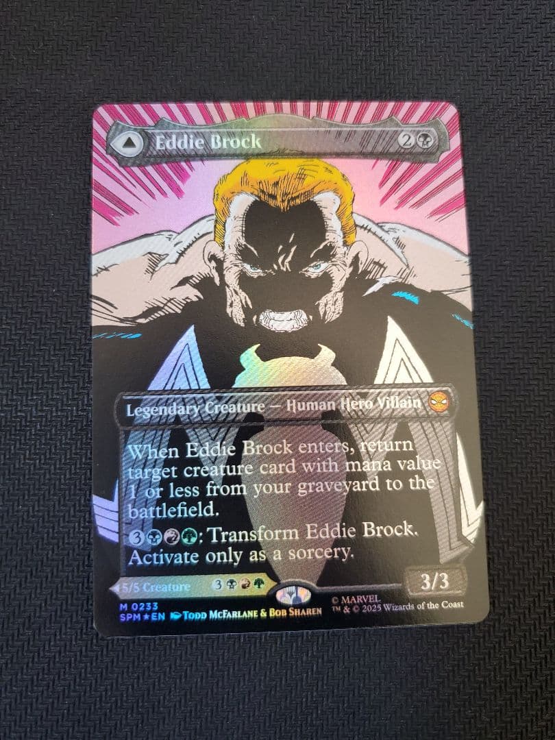 エディ・ブロック/Eddie Brock ボーダレスfoil