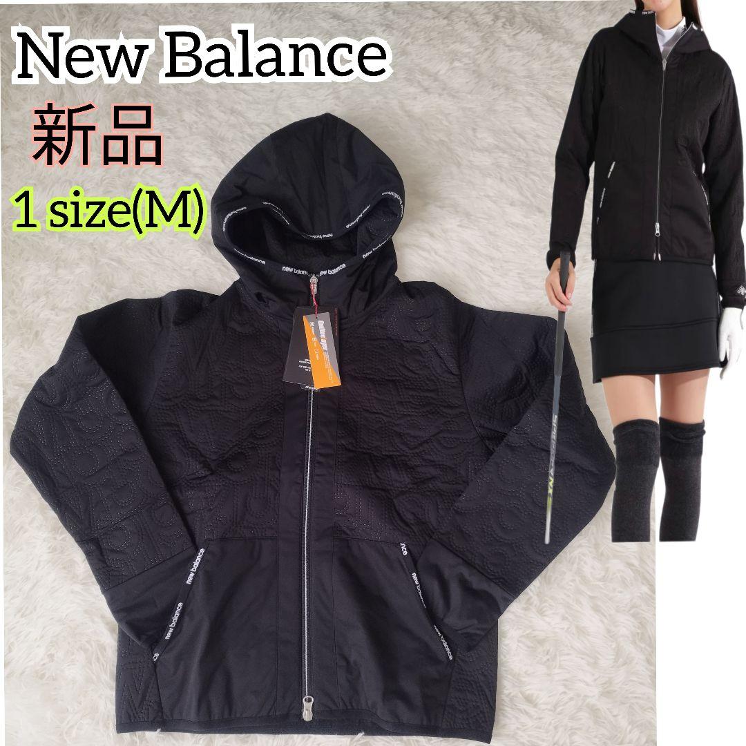 新品】New Balance　Golfウェア　キルト　ストレッチ　黒色