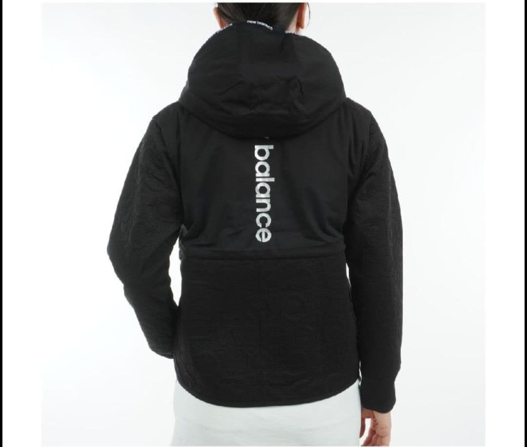 新品】New Balance　Golfウェア　キルト　ストレッチ　黒色