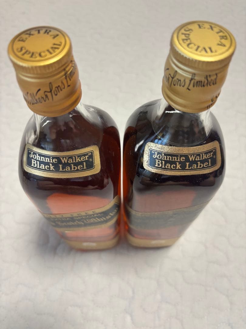 Johnnie Walker Black Label 2本セット　古酒